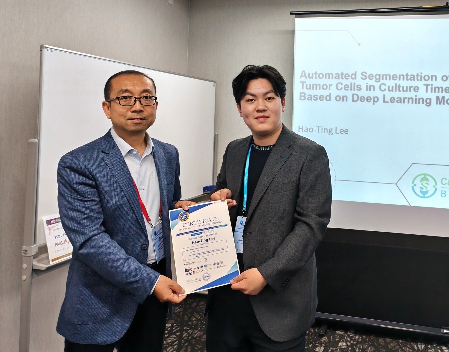 Yuan Ze University’s CS Team Won Double Championships in ICMHI 2025 Student Paper Competition
