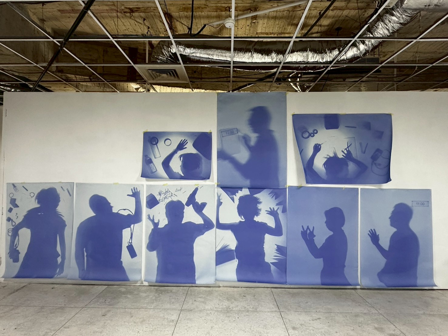 元智藝設系「24HR營業中」藍圖顯影工作坊暨展覽 展現跨年級群像創作能量