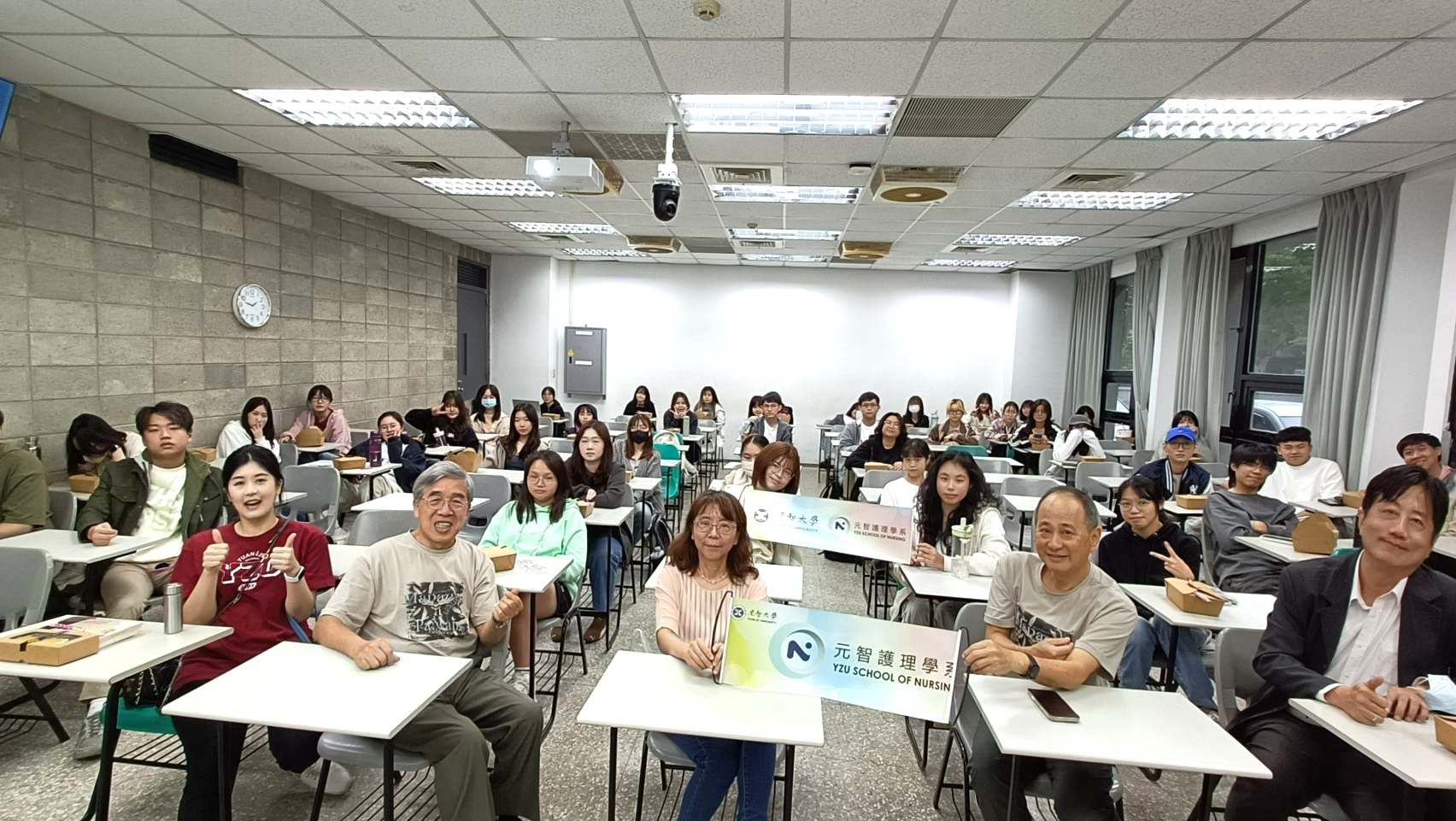 YZU School of Nursing Students Enthusiastically Joined the “Lunan Team Volunteer Program”