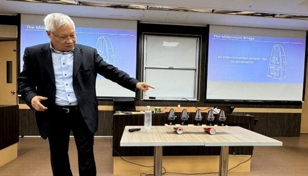 Retirement Fund Expert Ren-Yuan Cheng Discussed Investment Risk Resonance at Yuan Ze University