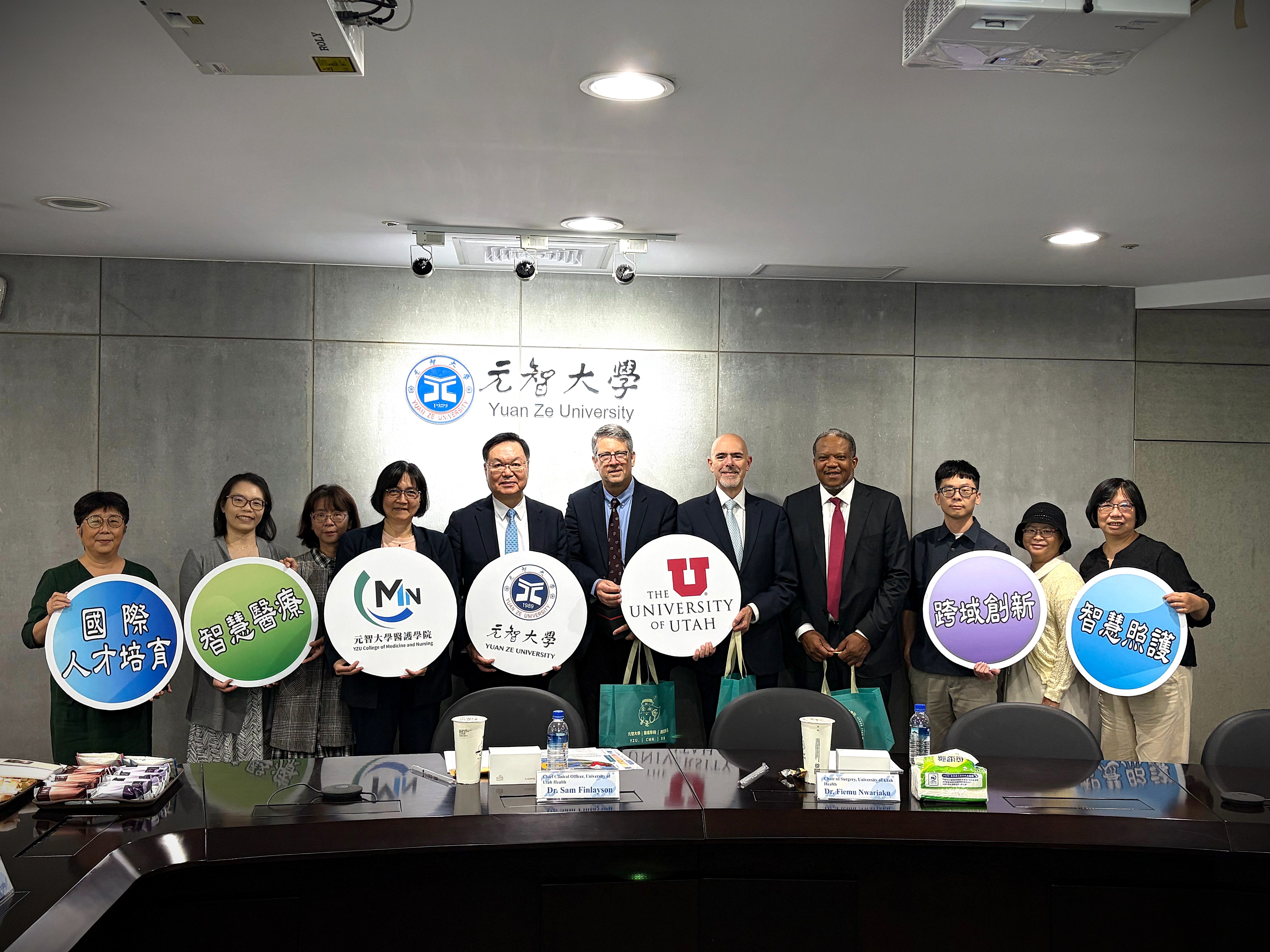 Yuan Ze University and University of Utah Health Deepened Collaboration in Nursing Education and AI-Powered Smart Healthcare